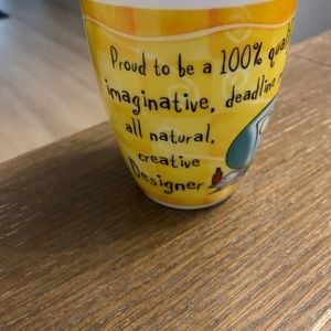 Fine Porcelain Coffee Mug “Dazzling Designer” by History & Heraldry (H & H)